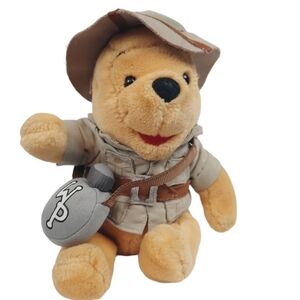 Disney Winnie the Pooh Animal Kingdom Safari‎ 9 inch Plush Stuffed Animal